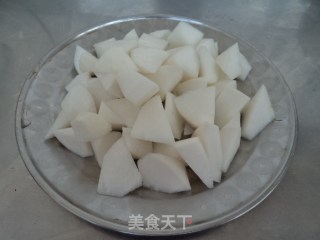 豌豆鸭骨萝卜汤的做法步骤：6