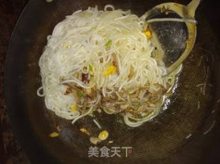 肉炒粉的做法步骤：7