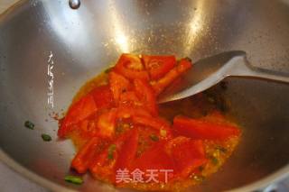番茄炒西兰花的做法步骤：3