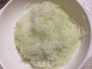 萝卜丝肉笼的做法步骤：3