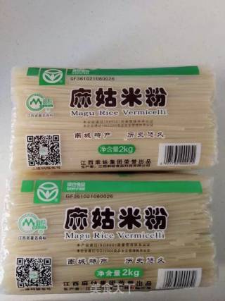 米粉的做法步骤：1