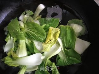 素炒油菜的做法步骤：4