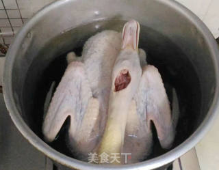 白切鸭的做法步骤：2