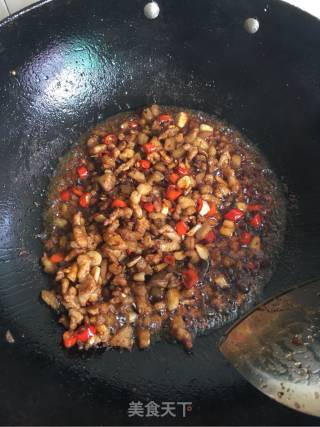 酸菜小笋肉末的做法步骤：6