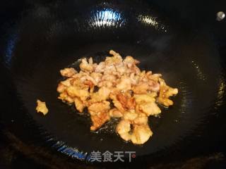 芥兰炒肉片的做法步骤：6