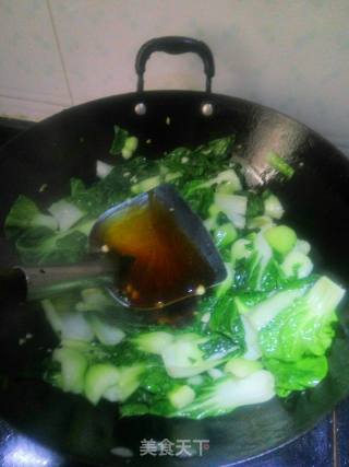蒜末汤匙菜的做法步骤：9