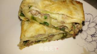 双肉叠层饼的做法步骤：18