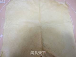 自制枣泥春卷的做法步骤：2