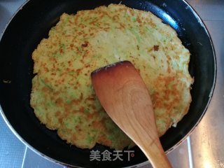 快手早餐-西葫芦鸡蛋饼的做法步骤：13