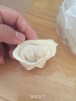 玉米胡萝卜馄饨的做法步骤：7