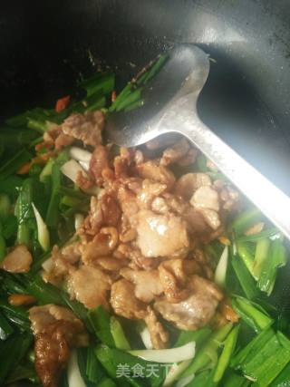 大蒜炒肉片的做法步骤：6