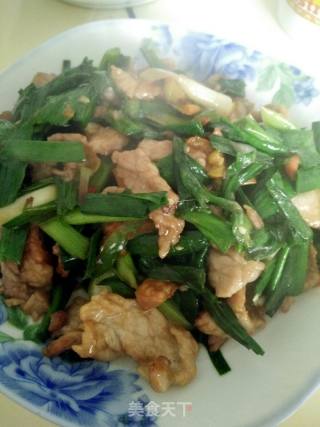 大蒜炒肉片的做法步骤：7