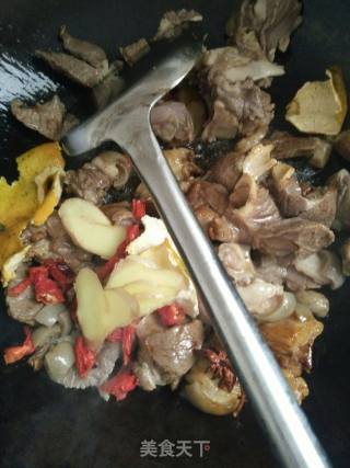 羊肉萝卜煲的做法步骤：4