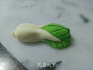 仿真白菜馒头-花样面食的做法步骤：6