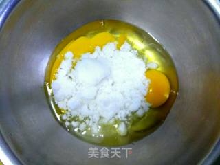 鸡蛋芝麻饼干的做法步骤：2