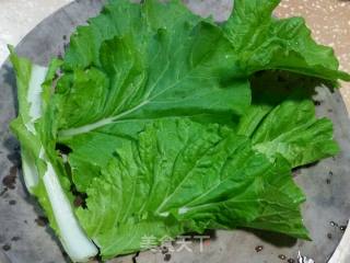 肉末豆腐青菜卷的做法步骤：3