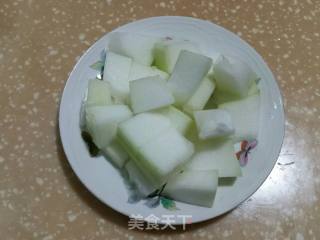 冬瓜汆丸子的做法步骤：3