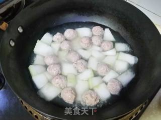 冬瓜汆丸子的做法步骤：5