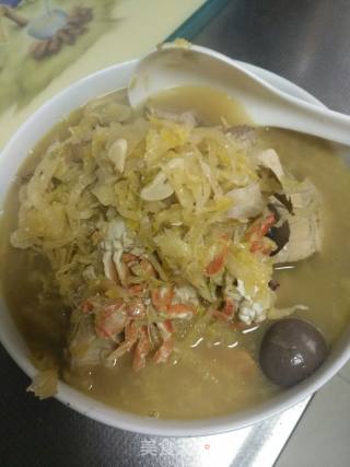 东北炖酸菜的做法步骤：10