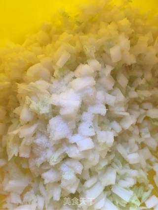 白菜肉丁包的做法步骤：10