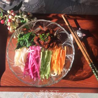 正宗老北京炸酱面的做法步骤：17