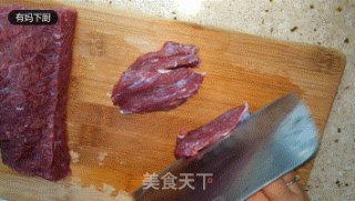 自制风干孜然牛肉干的做法步骤：1