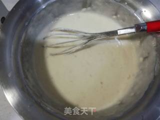 香蕉红枣酸奶煎饼的做法步骤：8