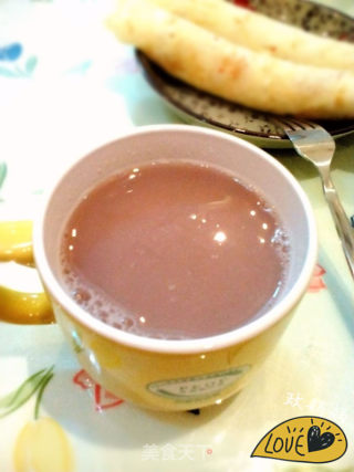 红豆麦仁豆浆的做法步骤：7