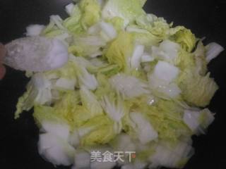 醋溜白菜的做法步骤：5