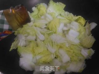 醋溜白菜的做法步骤：6