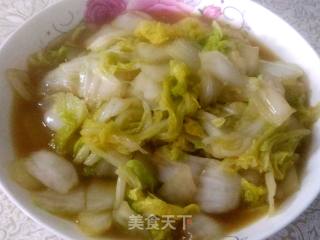 醋溜白菜的做法步骤：8