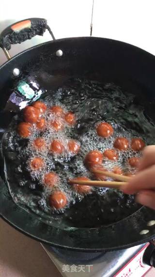 红薯圆子，芋头圆子的做法步骤：5