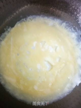 菠菜拌蛋皮的做法步骤：4