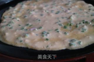 葱香鸡蛋饼的做法步骤：5