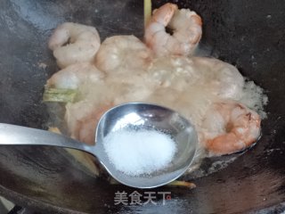 白菜虾仁的做法步骤：10