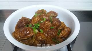面筋包塞肉的做法步骤：5