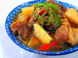 萝卜炖羊肉的做法步骤：4