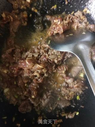 孜然牛肉的做法步骤：5