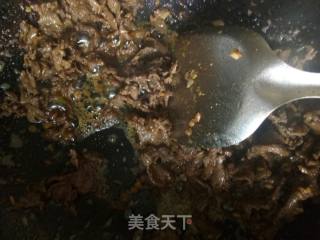 孜然牛肉的做法步骤：7
