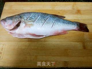 清蒸鲈鱼的做法步骤：2