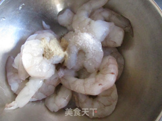 炒青虾仁的做法步骤：7