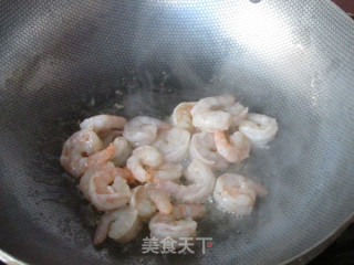 炒青虾仁的做法步骤：11