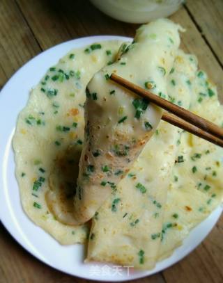香葱鸡蛋饼——精确的配方的做法步骤：8