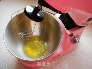红枣紫薯戚风蛋糕【六寸】的做法步骤：9