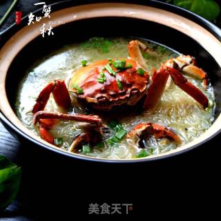 粉丝大闸蟹的做法步骤：9