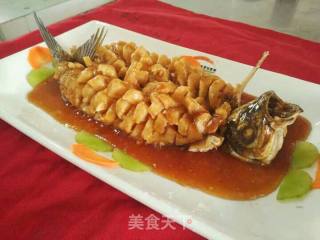 松鼠鱼的做法步骤：6