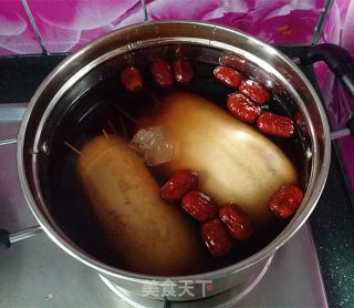 红枣糯米藕的做法步骤：7