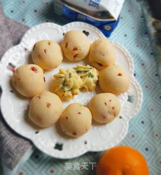 蔓越莓麻薯面包的做法步骤：9