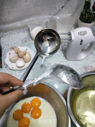 斑马纹戚风蛋糕的做法步骤：4