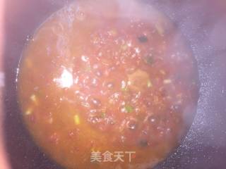 西红柿茄子肉丝面的做法步骤：14